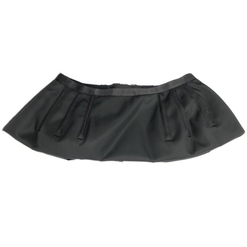 Prada Re-Nylon Waist Belt Skirt Black 40