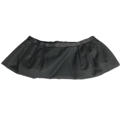 Prada Re-Nylon Waist Belt Skirt Black 40