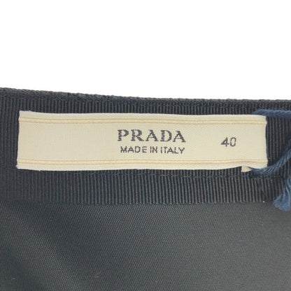 Prada Re-Nylon Waist Belt Skirt Black 40