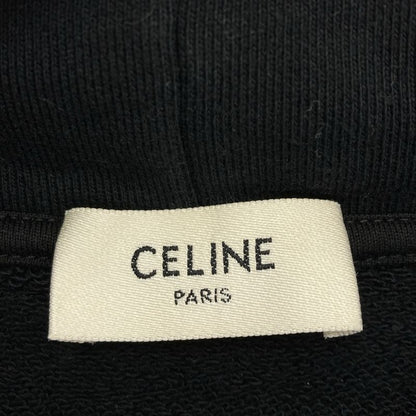 Celine the Banks Violette Hose Print Oversize Hoodie Black S