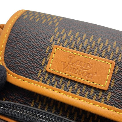 Louis Vuitton Shoulder Bag Damier Ebene Giant Monogram Amazon Noir Black