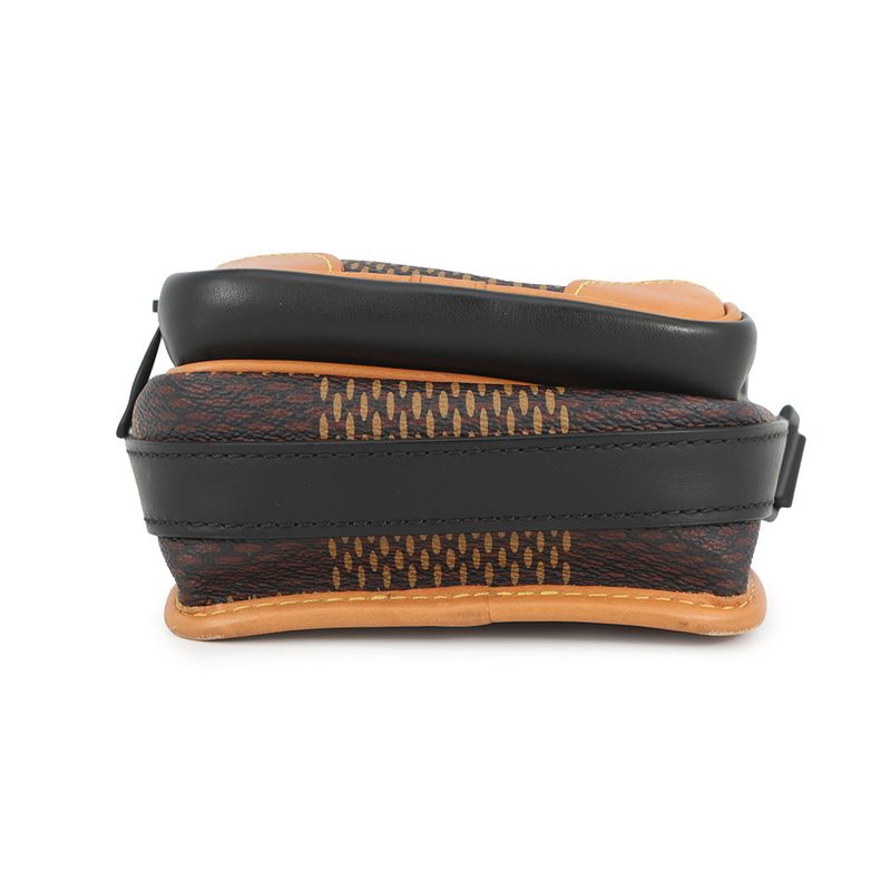 Louis Vuitton Shoulder Bag Damier Ebene Giant Monogram Amazon Noir Black