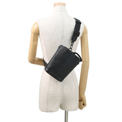 Louis Vuitton Shoulder Bag Monogram Shadow Noes Ring Black Noir