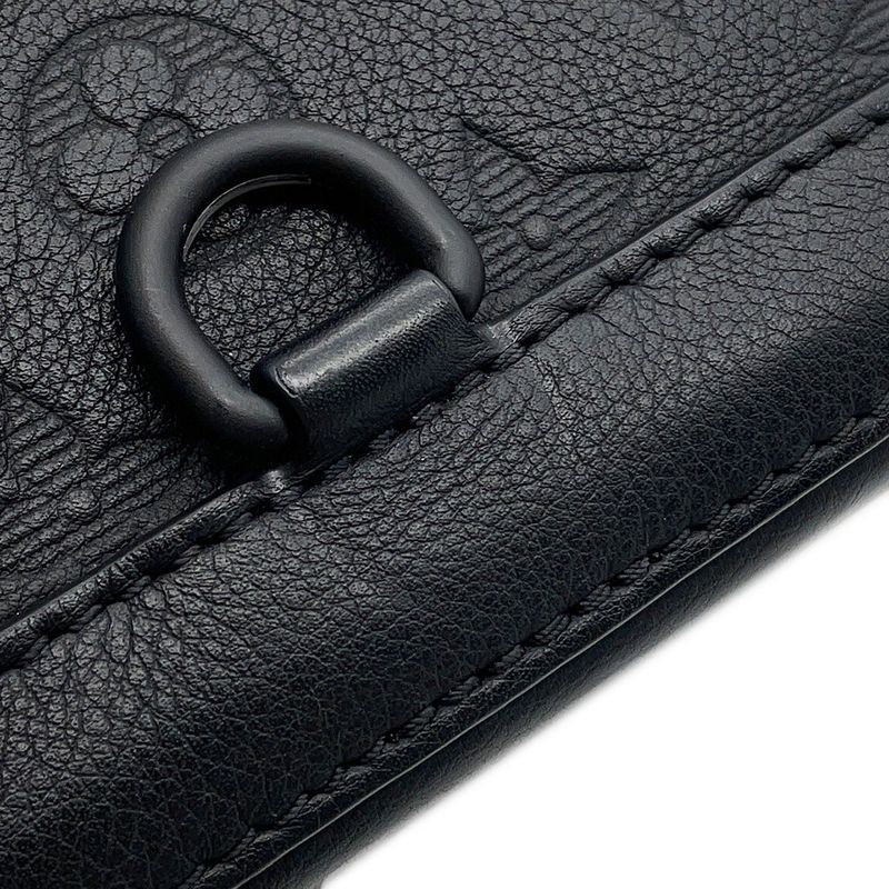 Louis Vuitton Shoulder Bag Monogram Shadow Noes Ring Black Noir