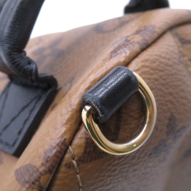 Louis Vuitton Backpack Monogram Reverse Palm Spring Mini Noir Black