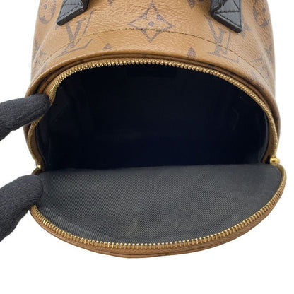 Louis Vuitton Backpack Monogram Reverse Palm Spring Mini Noir Black