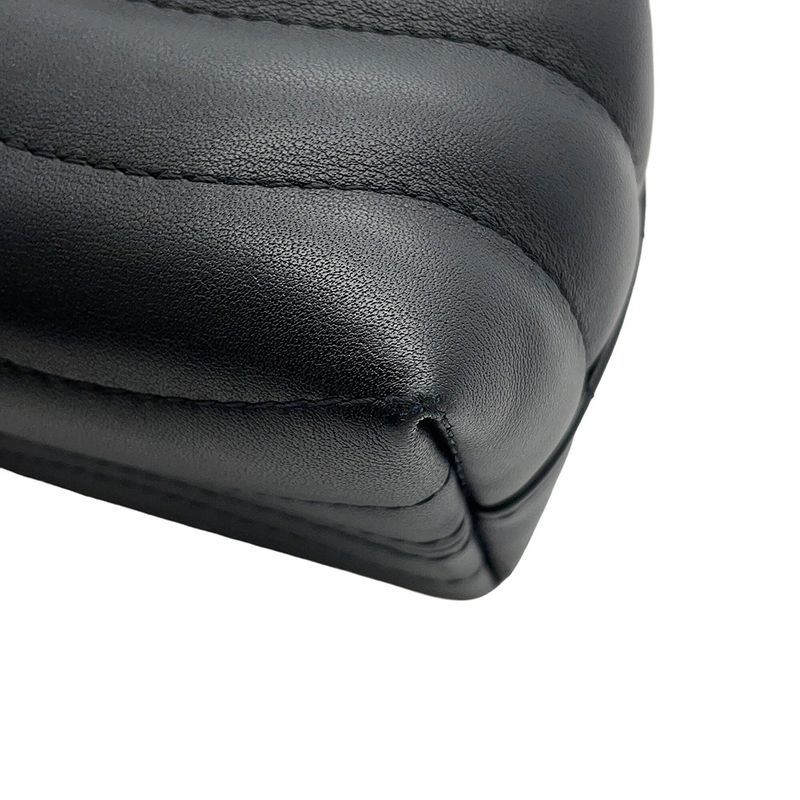 Louis Vuitton Handbag Calf Leather Holdomi 2-Way Noir Black