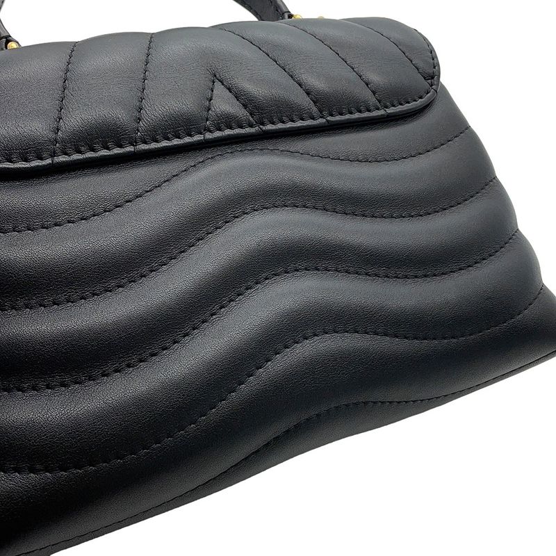 Louis Vuitton Handbag Calf Leather Holdomi 2-Way Noir Black