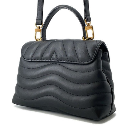Louis Vuitton Handbag Calf Leather Holdomi 2-Way Noir Black