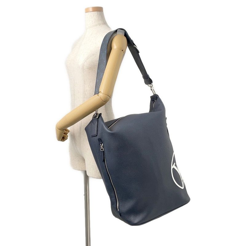Louis Vuitton Shoulder Bag Leather East Side Duffle 2-Way