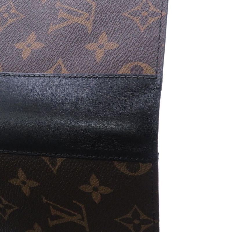 Louis Vuitton Wallet Monogram Macassar Portefeuille Tanon