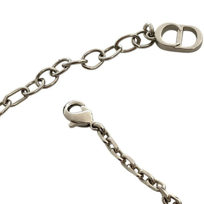 Dior Homme Montane Medallion Logo Necklace Silver Gold Stainless Steel