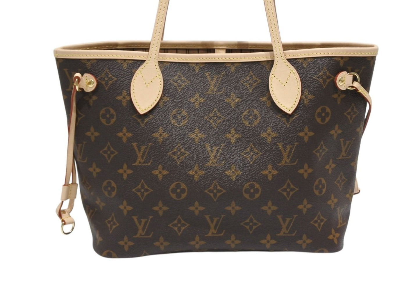 Louis Vuitton Neverfull PM Tote Bag Brown Pivoine — view 2