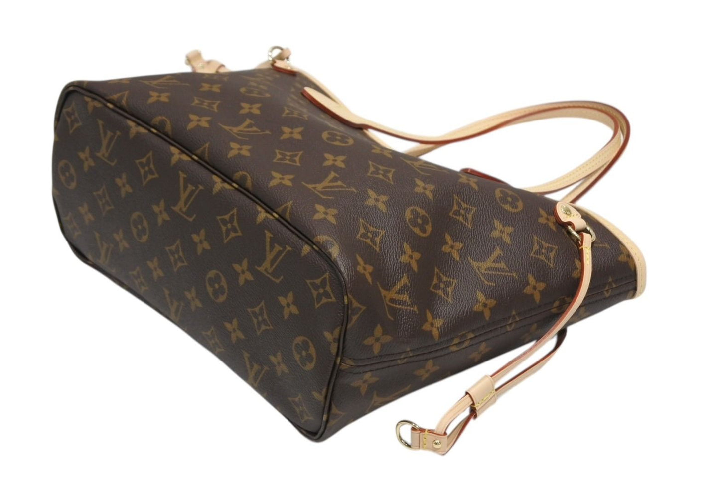 Louis Vuitton Neverfull PM Tote Bag Brown Pivoine — view 4