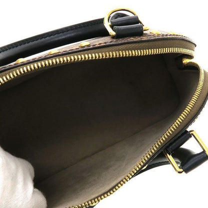 Louis Vuitton Alma Transformed Canvas Brown