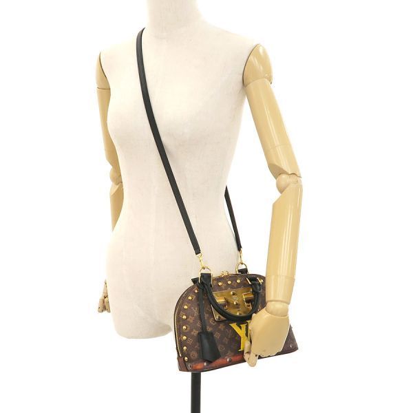 Louis Vuitton Alma Transformed Canvas Brown