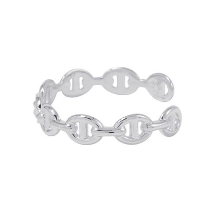 Hermes Bracelet Chaine D'ancre Bangle Silver