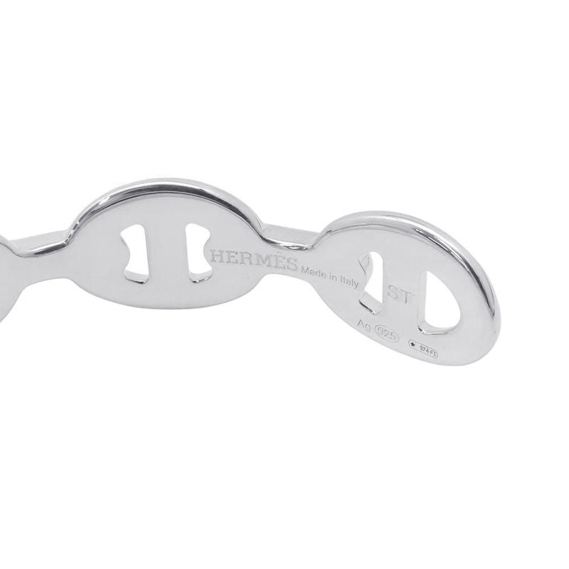 Hermes Bracelet Chaine D'ancre Bangle Silver