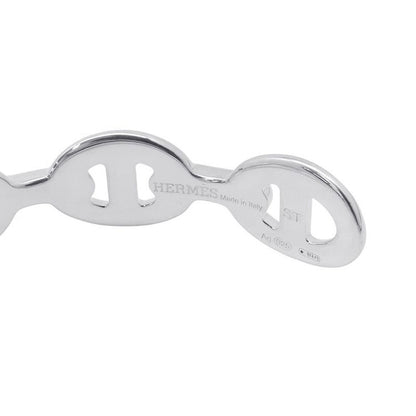 Hermes Bracelet Chaine D'ancre Bangle Silver