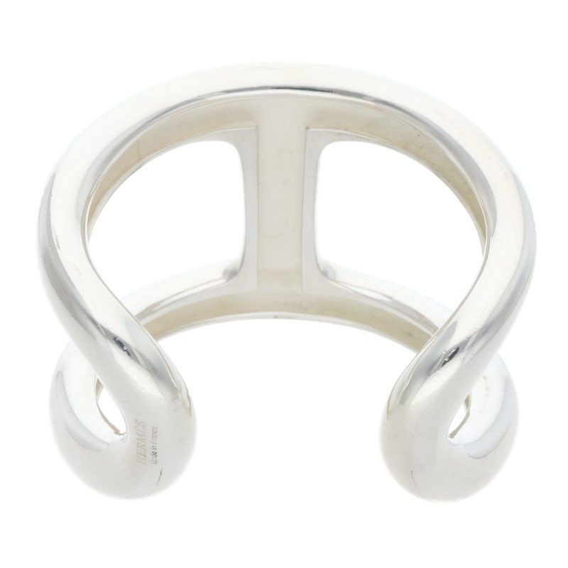 Hermes Osmose GM Silver Bangle GM