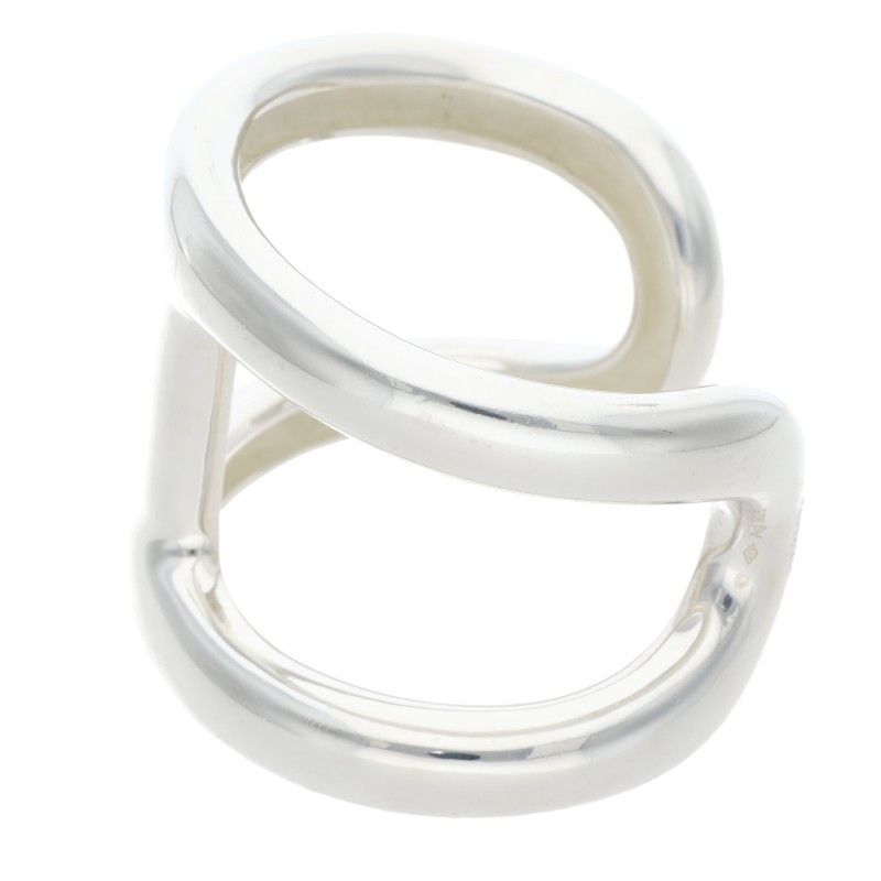 Hermes Osmose GM Silver Bangle GM