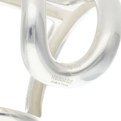 Hermes Osmose GM Silver Bangle GM