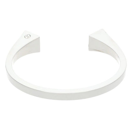 Hermes Clou de Forge Silver Bangle ST