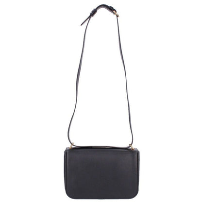 Gucci Sienna Small Half Horsebit Clasp Smooth Leather Shoulder Bag