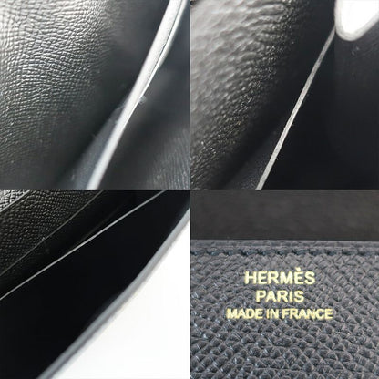 Hermes Click 16 Shoulder Bag Pouch Black Gold