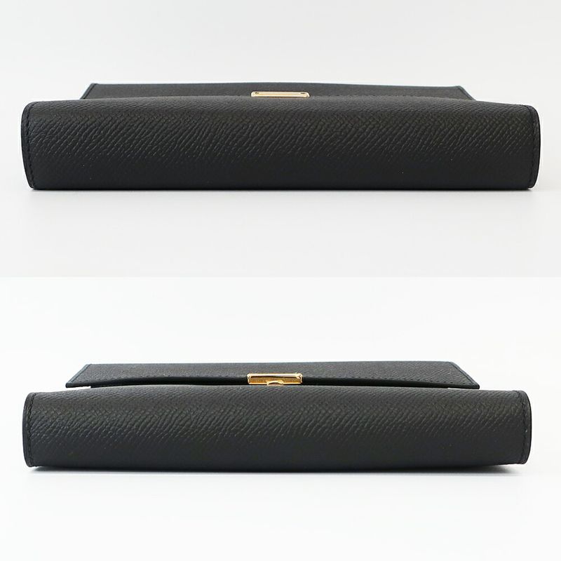 Hermes Click 16 Shoulder Bag Pouch Black Gold