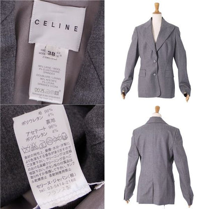 Celine Vintage Jacket Terrace Wool
