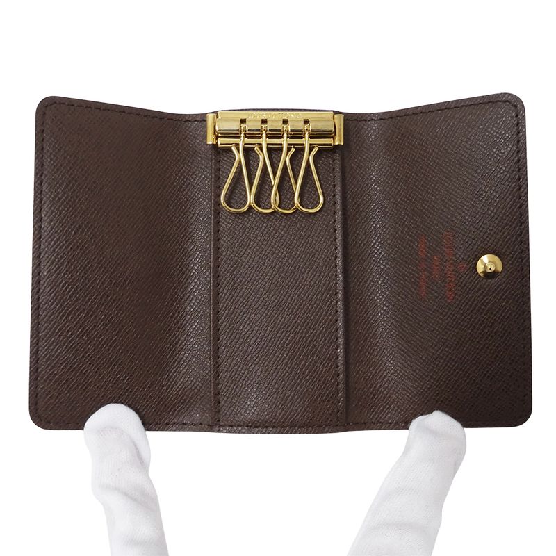 Louis Vuitton Key Case Damier 4 Key Case Multicles 4 Brown