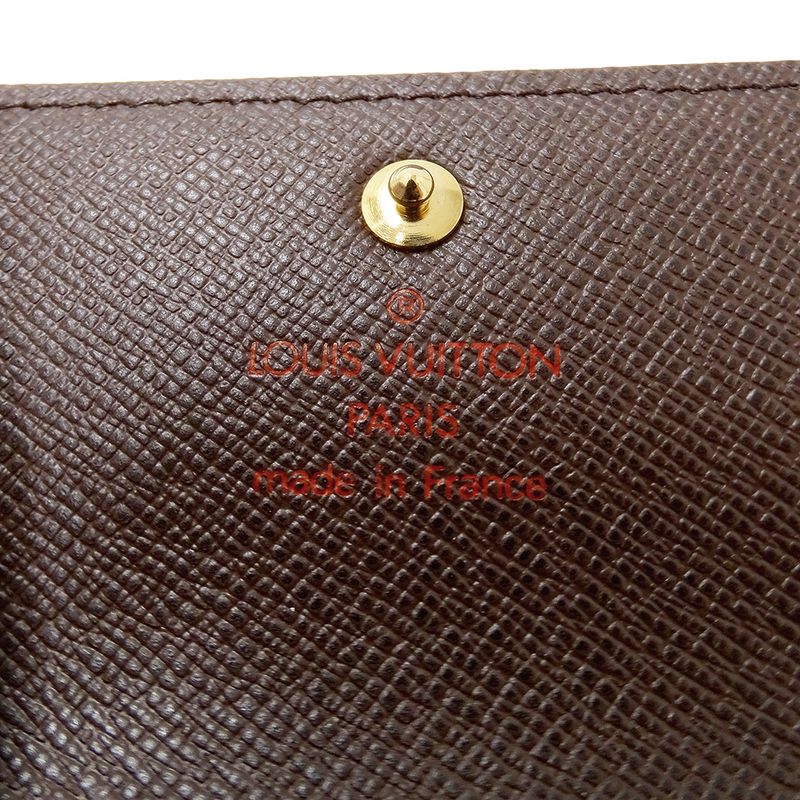 Louis Vuitton Key Case Damier 4 Key Case Multicles 4 Brown