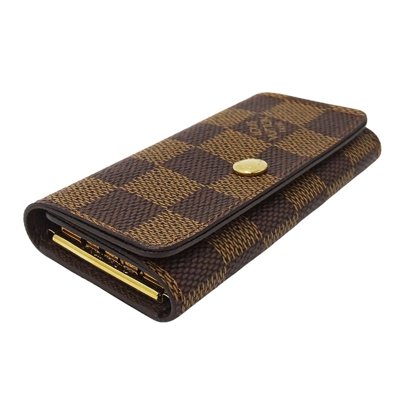 Louis Vuitton Key Case Damier 4 Key Case Multicles 4 Brown