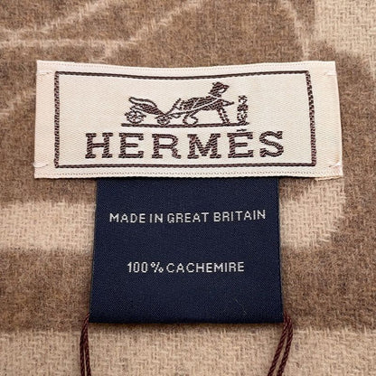 Hermes Scarf Click Se Nue Cashmere Shawl Marron-glace Cles