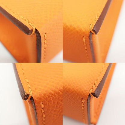 Hermes Nap to Go Shoulder Bag Orange Silver Manufactu