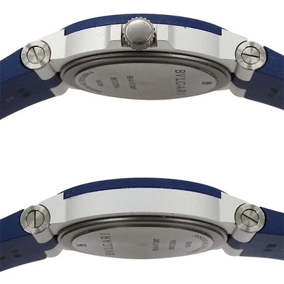 Bvlgari Watch Aluminum Gmt Date Automatic Winding at Rubber