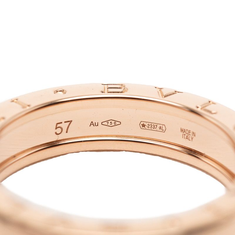 Bvlgari Band 18K Pink Gold