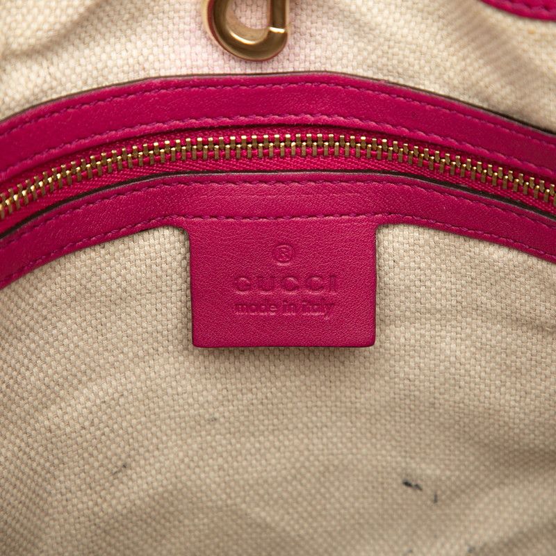 Gucci Soho Chain Shoulder Bag Red Patent Leather