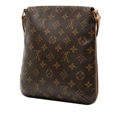Louis Vuitton Monogram Musette Salsa Crossbody Shoulder Bag Brown