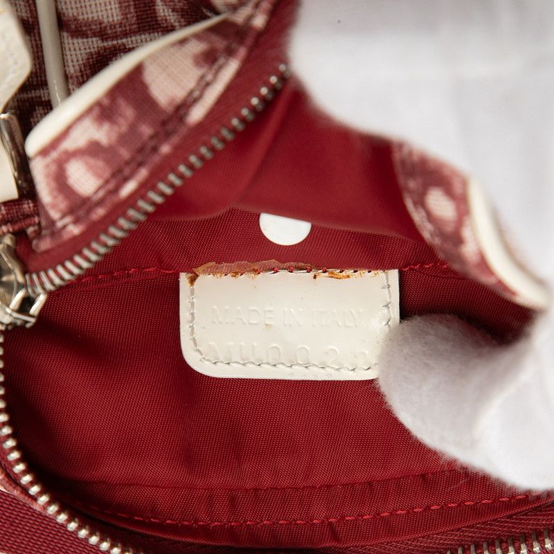 Dior Trotter Number 2 Red White Leather