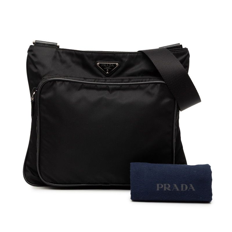 Prada Crossbody Shoulder Bag Black