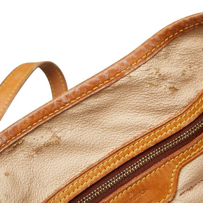 Louis Vuitton Monogram Bucket GM Tote Shoulder Bag Brown