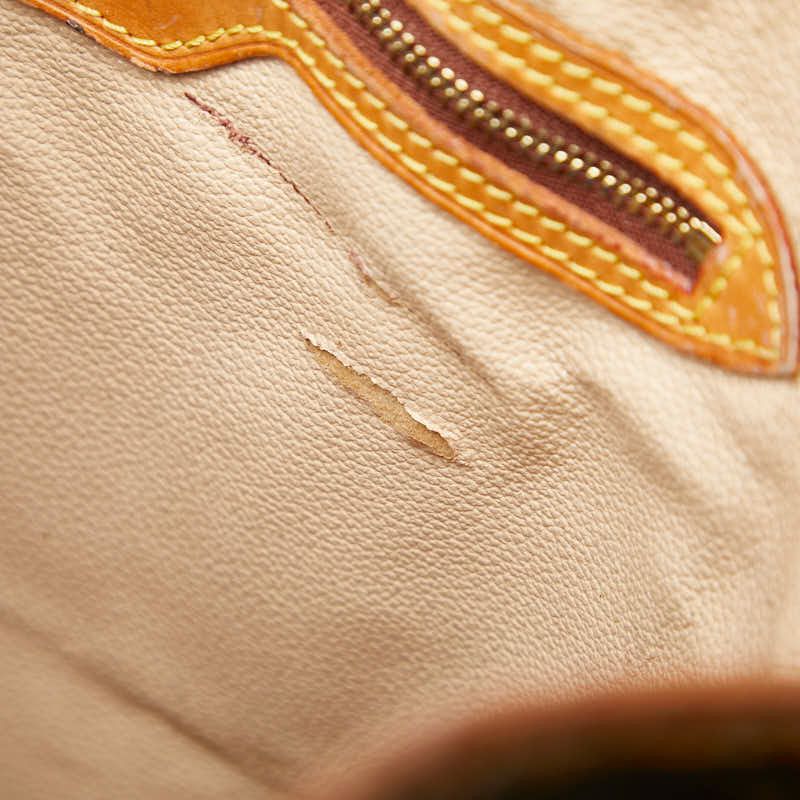 Louis Vuitton Monogram Bucket GM Tote Shoulder Bag Brown