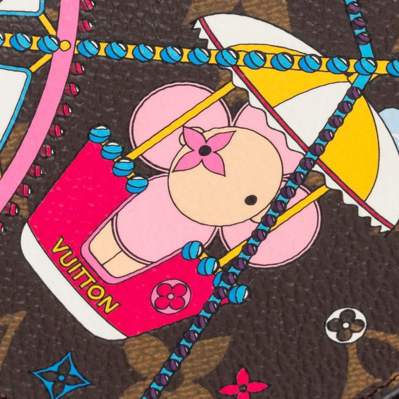Louis Vuitton Monogram Porte Cles Illustre Vivienne Key Holder Charm