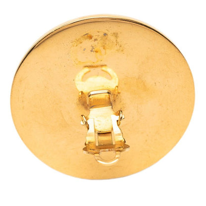 Chanel CC Logo 31 Rue Cambon Paris Gold Red Plated