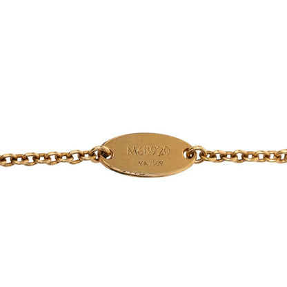 Louis Vuitton Collier Essential Planet Pendant Necklace Gold Plated