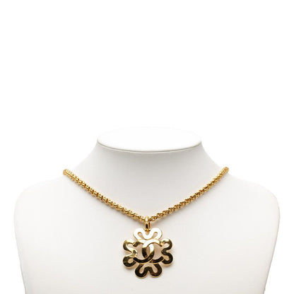 Chanel CC Logo Vintage Gold Plated