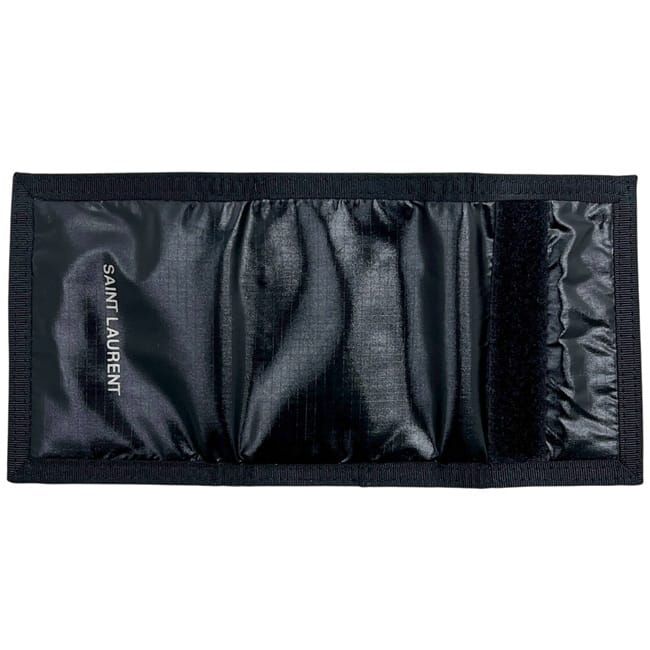Saint Laurent Trifold Wallet Black