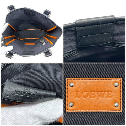 Loewe Tote Gray Anagram Leather